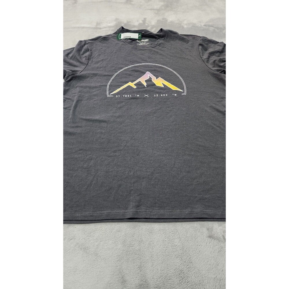 NWT Alesbury Men's Small Black Ames Modal Graphic Tee‎ T-Shirt Jersey